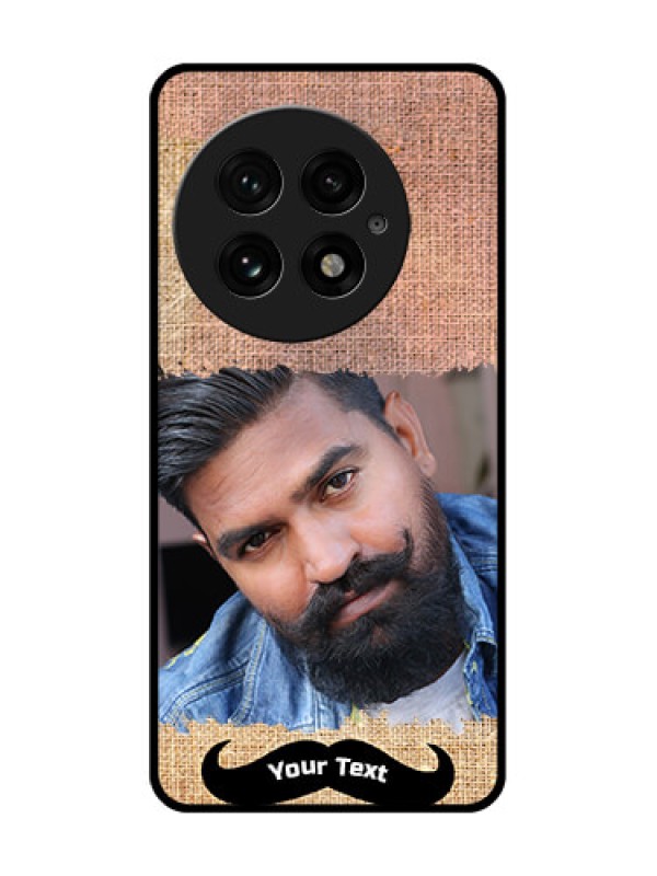 Custom OnePlus 13 5G Custom Glass Phone CaseWith Texture Design