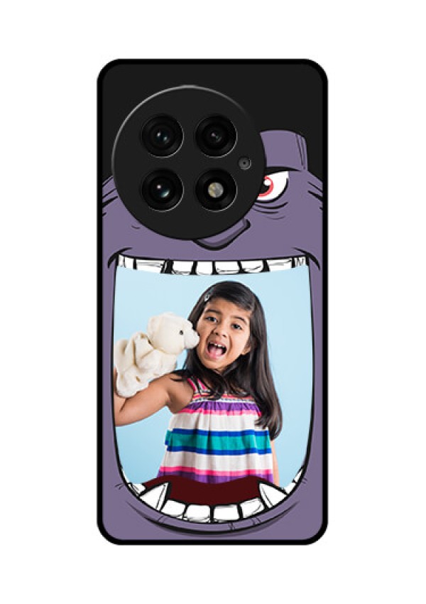 OnePlus 13 5G Custom Glass Phone CaseAngry Monster Design