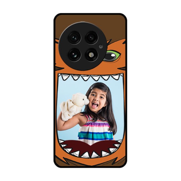 OnePlus 13 5G Custom Glass Phone CaseOwl Monster Back Case Design OnePlus 13 5G Custom Glass Phone CaseOwl Monster Back Case Design