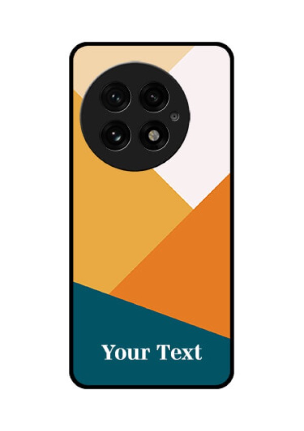 OnePlus 13 5G Custom Glass Phone CaseStacked Multi - Colour Design