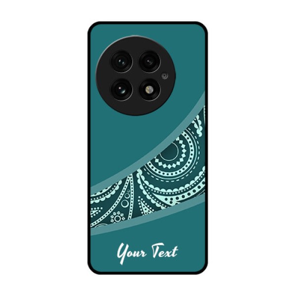 OnePlus 13 5G Custom Glass Phone CaseSemi Visible Floral Design OnePlus 13 5G Custom Glass Phone CaseSemi Visible Floral Design