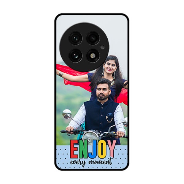 OnePlus 13 5G Custom Glass Phone CaseEnjoy Every Moment Design OnePlus 13 5G Custom Glass Phone CaseEnjoy Every Moment Design