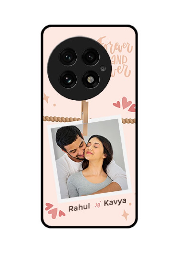 OnePlus 13 5G Custom Glass Phone CaseForever And Ever Love Design