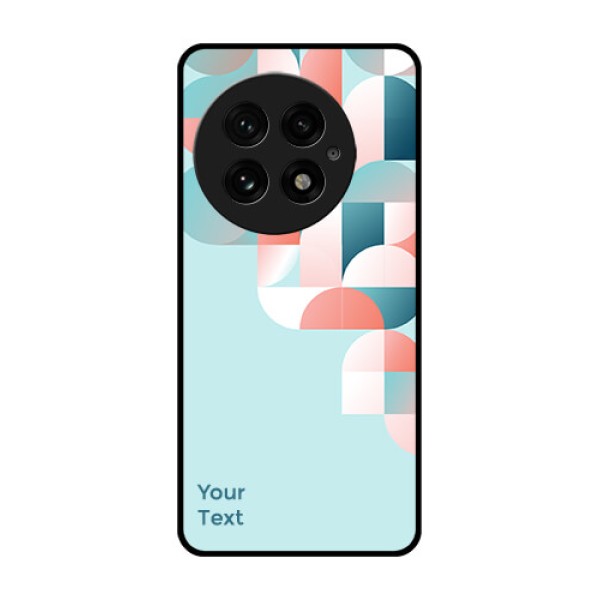 OnePlus 13 5G Custom Glass Phone CaseStylish Semi - Circle Pattern Design OnePlus 13 5G Custom Glass Phone CaseStylish Semi - Circle Pattern Design