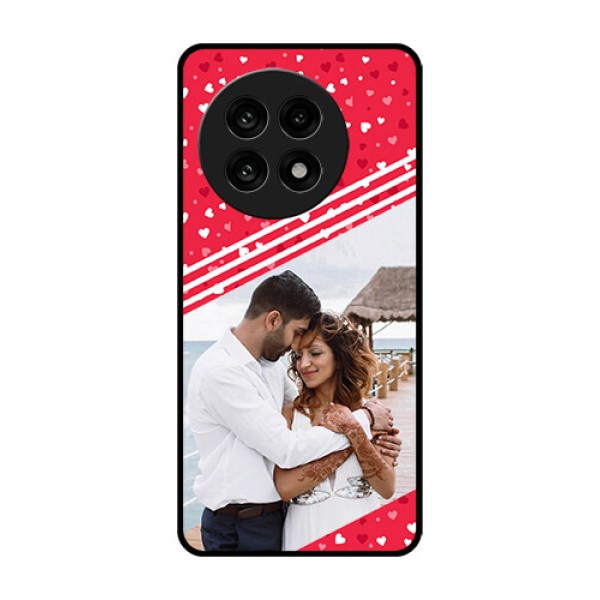OnePlus 13R 5G Custom Glass Phone Case - Valentines Gift Design OnePlus 13R 5G Custom Glass Phone Case - Valentines Gift Design