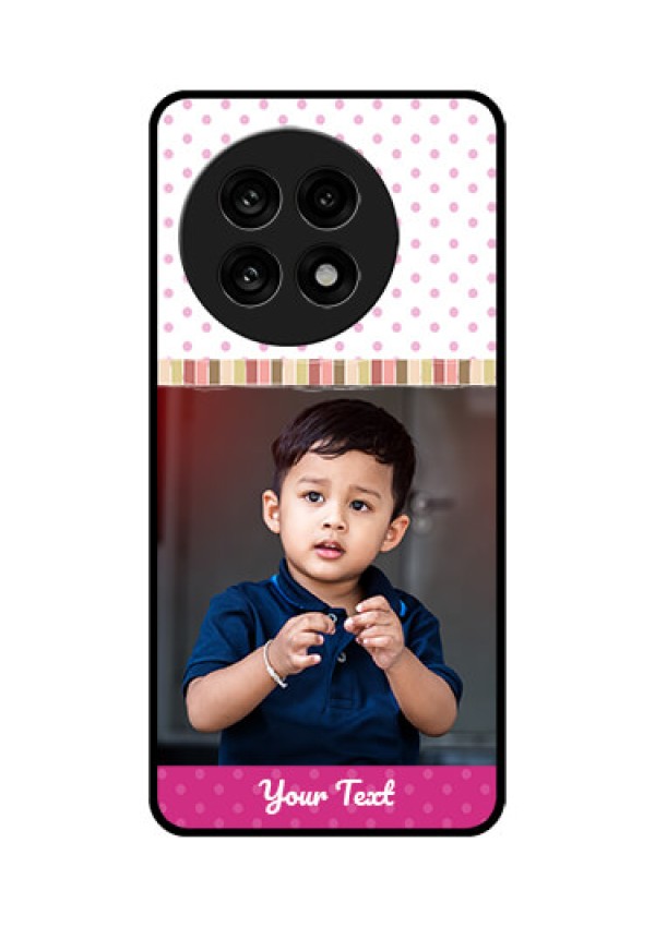 OnePlus 13R 5G Custom Glass Phone Case - Cute Girls Cover Design
