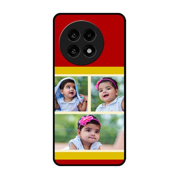 OnePlus 13R 5G Custom Glass Phone Case - Multiple Pic Upload Design OnePlus 13R 5G Custom Glass Phone Case - Multiple Pic Upload Design