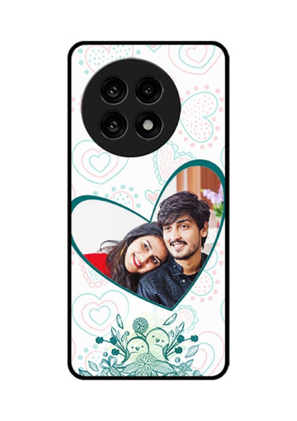 OnePlus 13R 5G Custom Glass Phone Case - Premium Couple Design