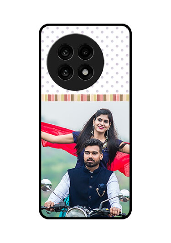 OnePlus 13R 5G Custom Glass Phone Case - Cute Family Design