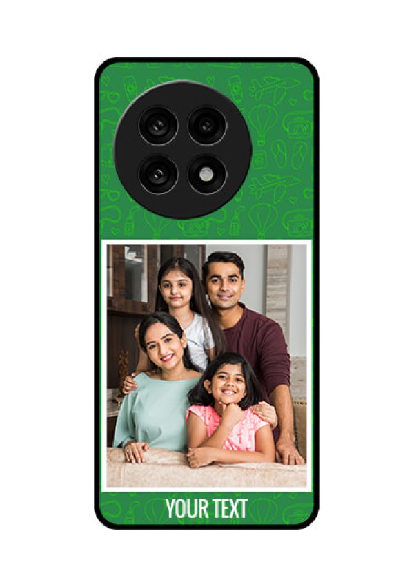 OnePlus 13R 5G Custom Glass Phone Case - Picture Upload Design