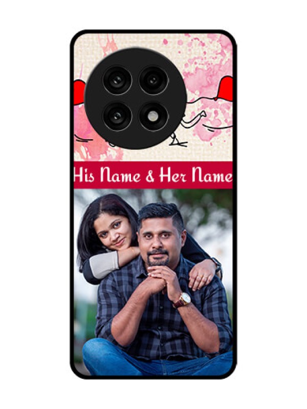 Custom OnePlus 13R 5G Custom Glass Phone Case - You And Me Case Design