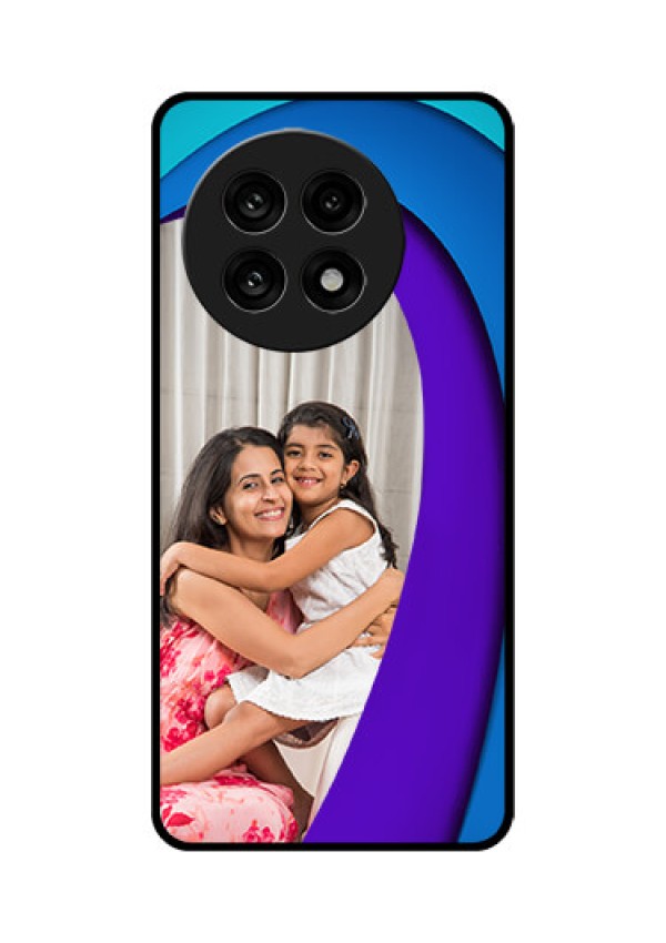 OnePlus 13R 5G Custom Glass Phone Case - Simple Pattern Design