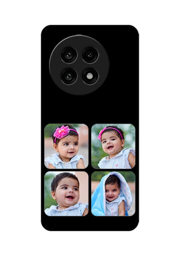 OnePlus 13R 5G Custom Glass Phone Case - Multiple Pictures Design