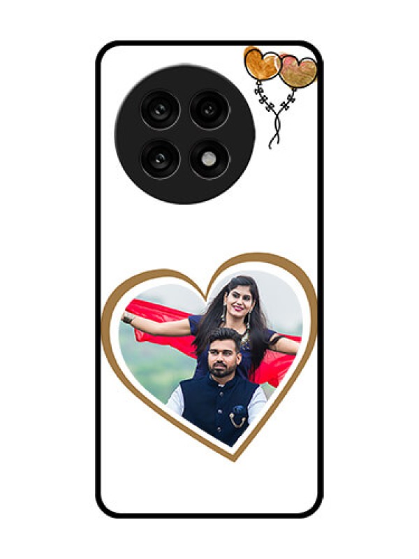 Custom OnePlus 13R 5G Custom Glass Phone Case - You and Me Design