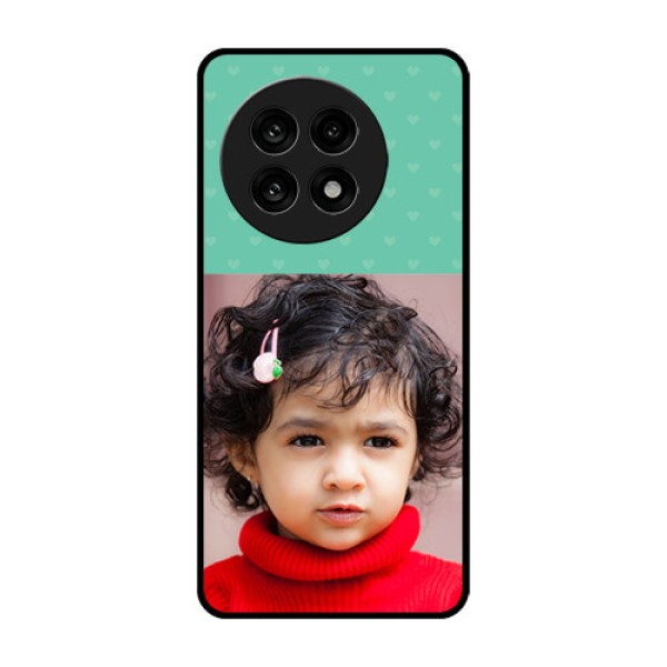 OnePlus 13R 5G Custom Glass Phone Case - Lovers Picture Design