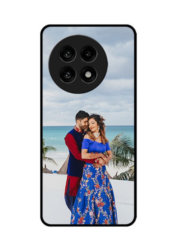 OnePlus 13R 5G Custom Glass Phone Case - Upload Full Picture Design