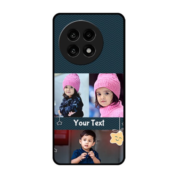 OnePlus 13R 5G Custom Glass Phone Case - Hanging Stars Design