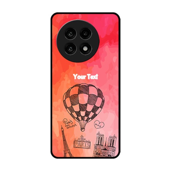 OnePlus 13R 5G Custom Glass Phone Case - Paris Theme Design