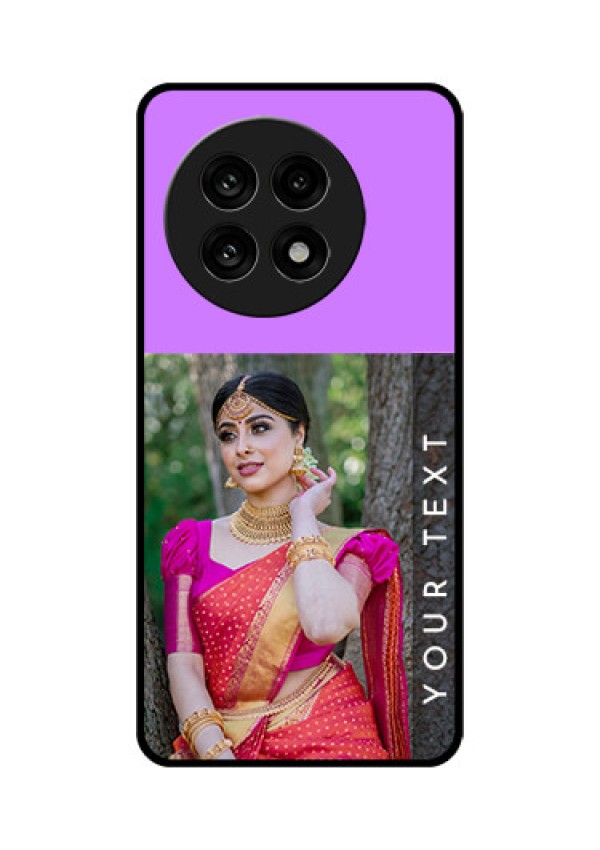 OnePlus 13R 5G Custom Glass Phone Case - Birthday Icons Design