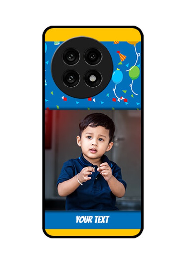 OnePlus 13R 5G Custom Glass Phone Case - Birthday Wishes Design