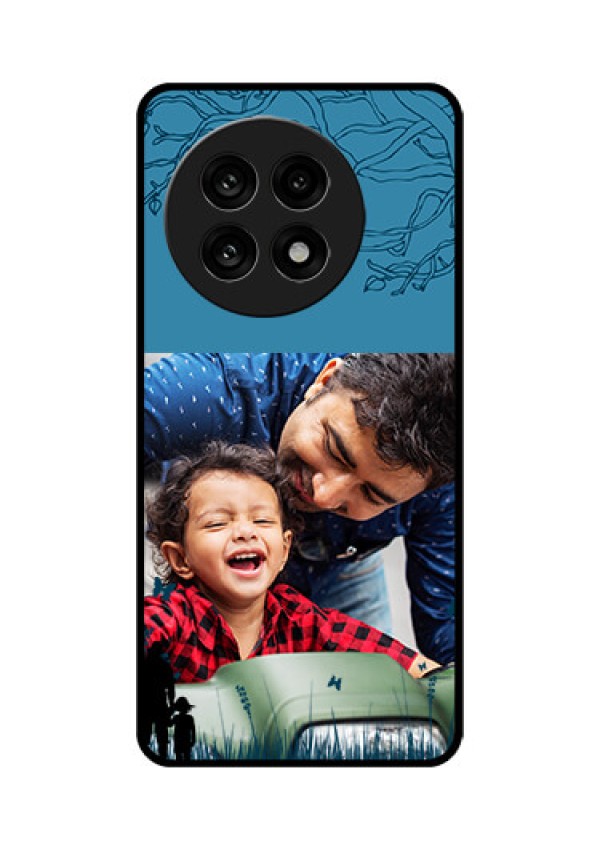 OnePlus 13R 5G Custom Glass Phone Case - Best Dad Design