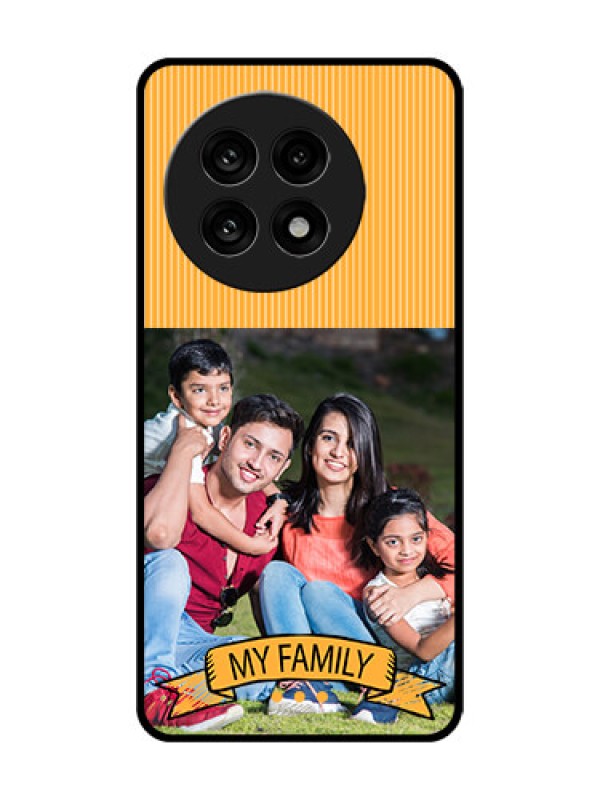 Custom OnePlus 13R 5G Custom Glass Phone Case - My Family Design