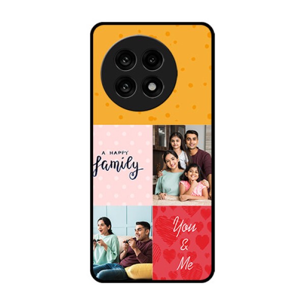 OnePlus 13R 5G Custom Glass Phone Case - Images With Quotes Design