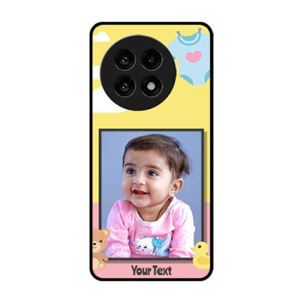 OnePlus 13R 5G Custom Glass Phone Case - Kids 2 Color Design