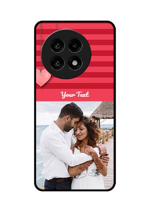 OnePlus 13R 5G Custom Glass Phone Case - Valentines Day Design