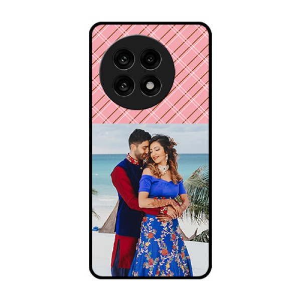 OnePlus 13R 5G Custom Glass Phone Case - Together Forever Design OnePlus 13R 5G Custom Glass Phone Case - Together Forever Design