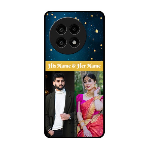 OnePlus 13R 5G Custom Glass Phone Case - Galaxy Stars Backdrop Design OnePlus 13R 5G Custom Glass Phone Case - Galaxy Stars Backdrop Design