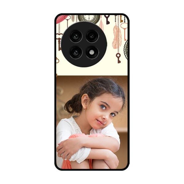 OnePlus 13R 5G Custom Glass Phone Case - Boho Style Design