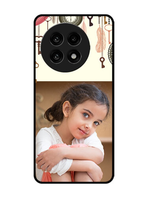 Custom OnePlus 13R 5G Custom Glass Phone Case - Boho Style Design