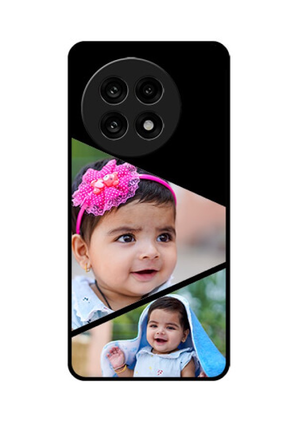 OnePlus 13R 5G Custom Glass Phone Case - Semi Cut Design
