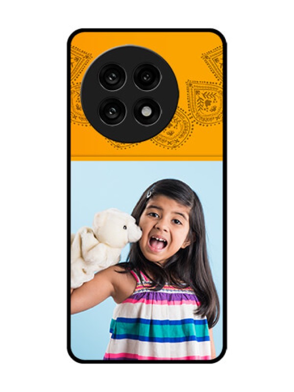 Custom OnePlus 13R 5G Custom Glass Phone Case - Photo Wedding Design