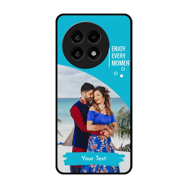 OnePlus 13R 5G Custom Glass Phone Case - Happy Moment Design