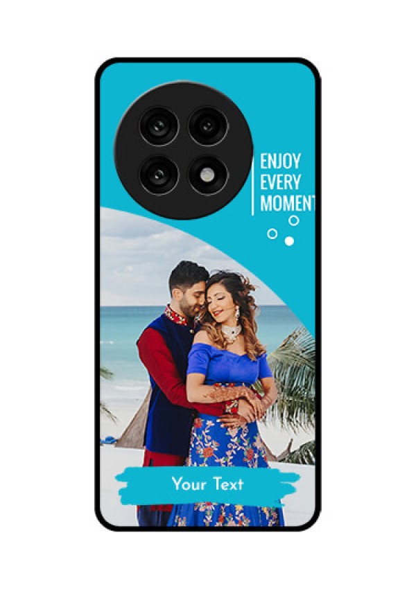 OnePlus 13R 5G Custom Glass Phone Case - Happy Moment Design