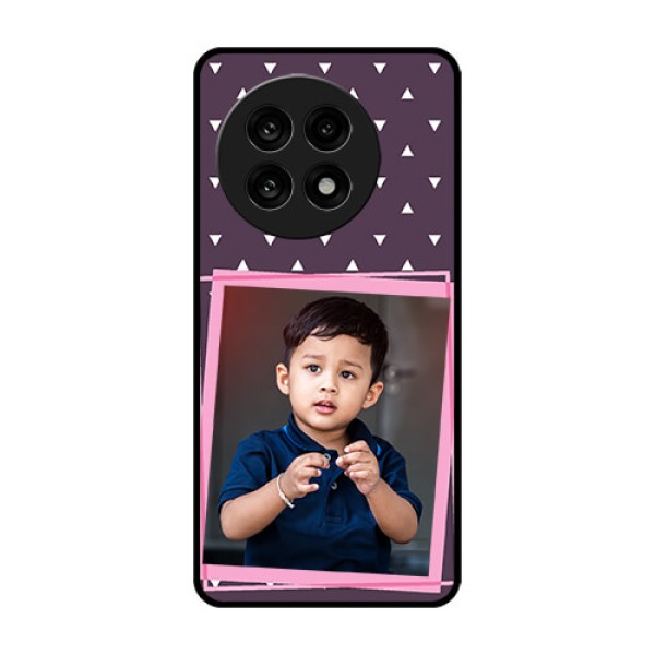 OnePlus 13R 5G Custom Glass Phone Case - Triangle Pattern Dotted Design OnePlus 13R 5G Custom Glass Phone Case - Triangle Pattern Dotted Design
