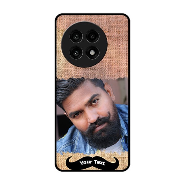 OnePlus 13R 5G Custom Glass Phone Case - With Texture Design