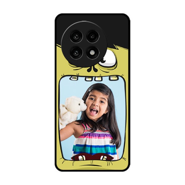 OnePlus 13R 5G Custom Glass Phone Case - Cartoon Monster Back Case Design OnePlus 13R 5G Custom Glass Phone Case - Cartoon Monster Back Case Design