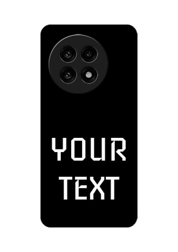 OnePlus 13R 5G Custom Glass Phone Case - Your Name Design