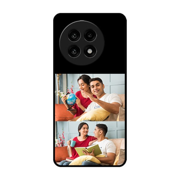 OnePlus 13R 5G Custom Glass Phone Case - 2 Images Design