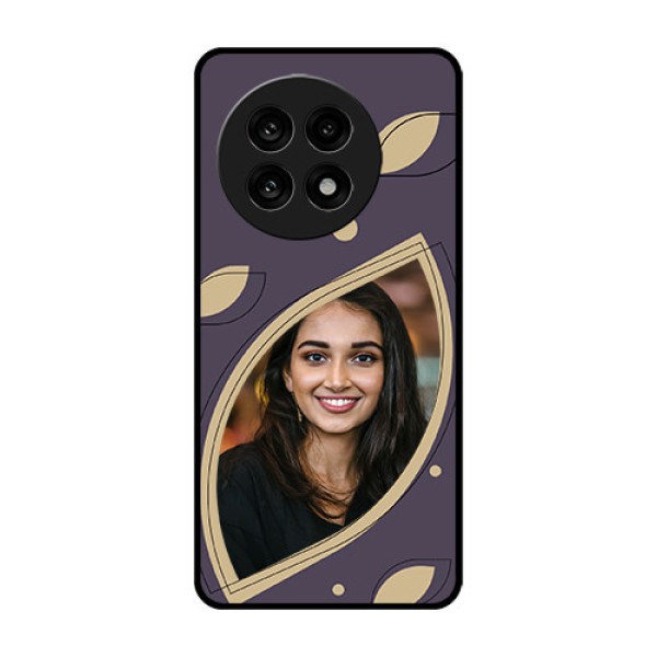 OnePlus 13R 5G Custom Glass Phone Case - Falling Leaf Design