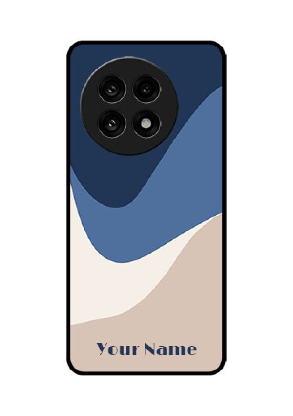 OnePlus 13R 5G Custom Glass Phone Case - Abstract Drip Art Design