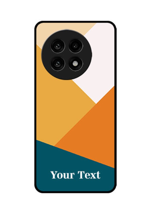 OnePlus 13R 5G Custom Glass Phone Case - Stacked Multi - Colour Design