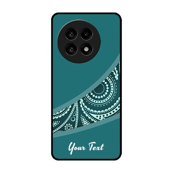 OnePlus 13R 5G Custom Glass Phone Case - Semi Visible Floral Design OnePlus 13R 5G Custom Glass Phone Case - Semi Visible Floral Design