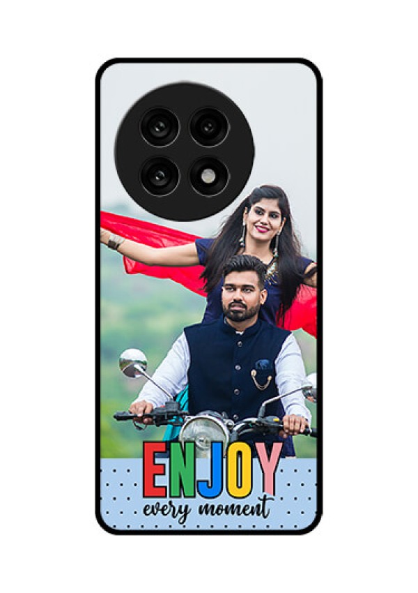OnePlus 13R 5G Custom Glass Phone Case - Enjoy Every Moment Design