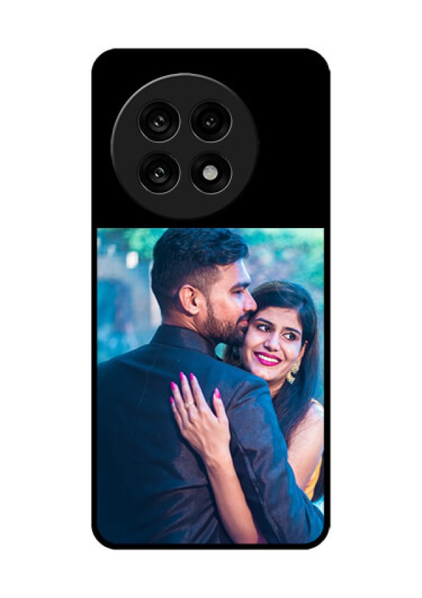 OnePlus 13R 5G Custom Glass Phone Case - Upload Full Picture With Custom Color Design