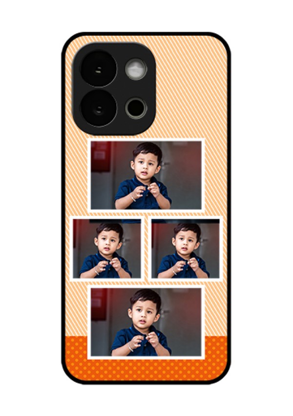 OnePlus 13s 5G Custom Glass Phone Case - Bulk Photos Upload Design