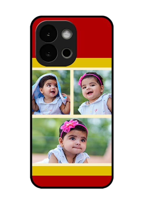 OnePlus 13s 5G Custom Glass Phone Case - Multiple Pic Upload Design